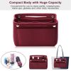 Felt Handbag Insert Organizer Purse Tote Shaper Bag in Bag Cosmetic Bag Handbag Purse Organizer