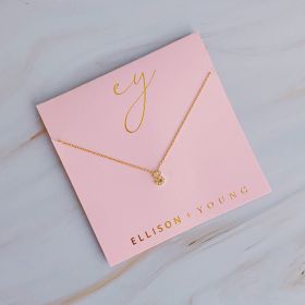 Understated Beauty Initial Necklace (Initial: S)