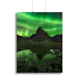 Blaze of Beauty Canvas Print or Poster (Type: Standard Framed Canvas Print, size: 24" x 16" / 60cm x 40cm approx)